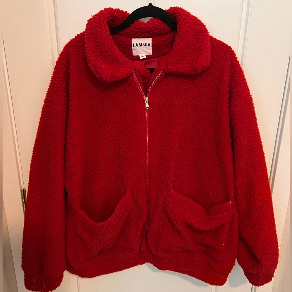 I.Am.Gia Teddy Bear Jacket